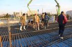 آغاز اولین مرحله بتن ریزی عرشه اصلی پل رمپی تقاطع میدان ولیعصر(عج)