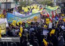 حضور پرشور مردم قم در راهپیمایی یوم الله ۱۳ آبان +تصاویر