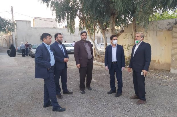 بازدید میدانی شهردار قم از پروژه خیابان شهیدان برقعی