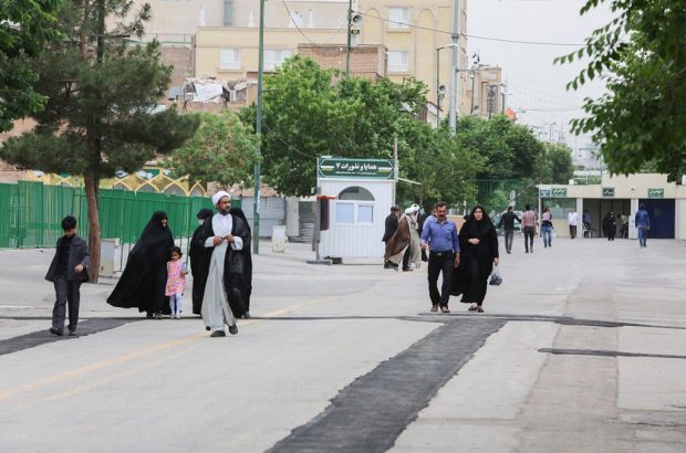 بازگشایی مسیر خیابان ارم از داخل حرم مطهر حضرت معصومه(س)+تصاویر