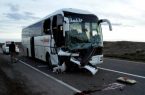 تصادف اتوبوس با ۵ خودرو سواری در قم