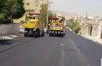 اجرای عملیات روکش آسفالت خیابان صفاشهر قم