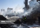 جزئیات آتش‌سوزی یک واحد صنعتی در قم+ تصاویر