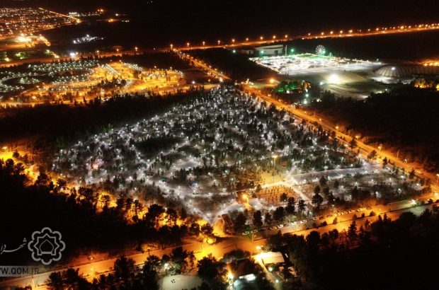 بهره‌برداری از فاز نخست روشنایی بوستان غدیر