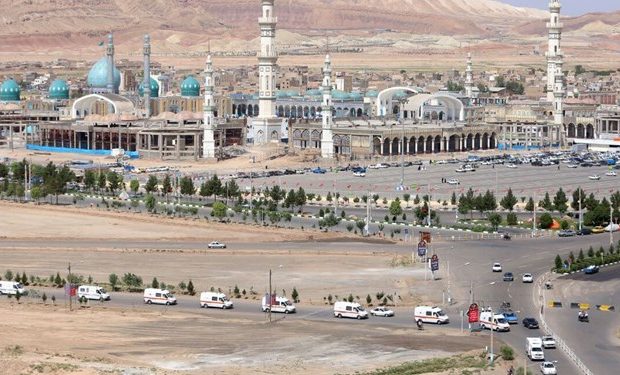آماده‌سازی اطراف مسجد جمکران برای خدمات‌رسانی به مسافران نوروزی