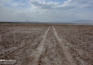 خشک شدن دریاچه نمک حوض سلطان قم +تصاویر