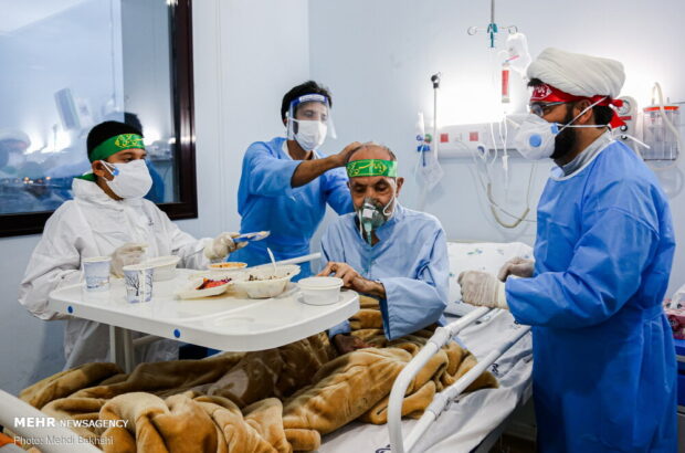 بازگشت طلاب جهادی به بیمارستان‌های کرونایی قم