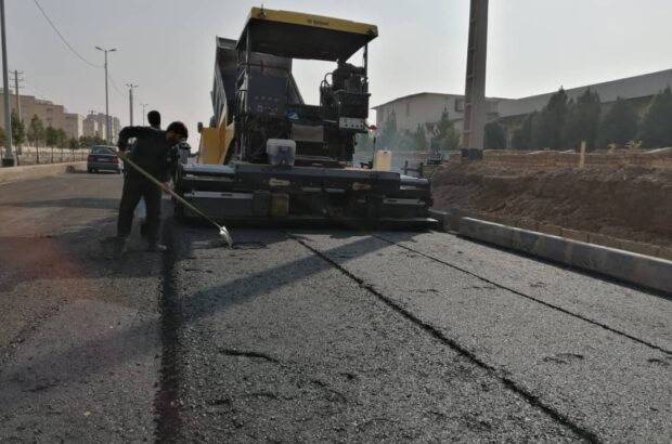 پیشرفت ۹۵ درصدی پروژه احداث بلوار شهید سلیمانی