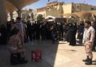 اجرای نمایش خیابانی «لشکر ۴۱ ثارالله» در میدان آستانه قم