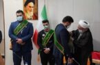 اهدای مدال خادمی مسجد جمکران به نایب قهرمان المپیک