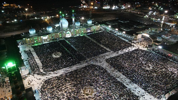 احیای شب بیست و سوم ماه مبارک رمضان در مسجد مقدس جمکران