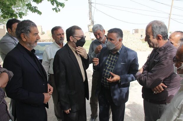 بازدید رئیس شورای شهر قم از محله جمکران