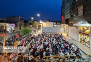 تصاویر/ افطاری ساده در خیابان شهدای قم