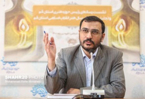 تصاویر/ نشست خبری رئیس حوزه هنری قم به مناسبت هفته هنر انقلاب