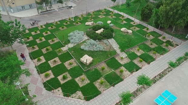 طراحی ۴۰ پروژه فضای سبز شهری در قم