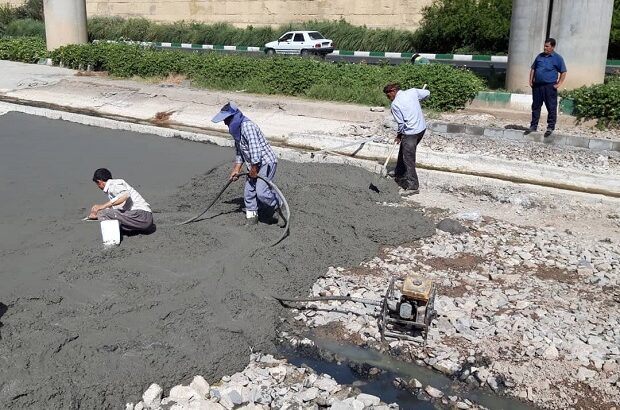 مسیر رودخانه قم بهسازی شد