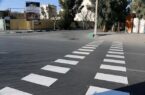 اجرای ۲ هزار مترمربع خط‌کشی عابر پیاده مقابل مدارس شهر قم