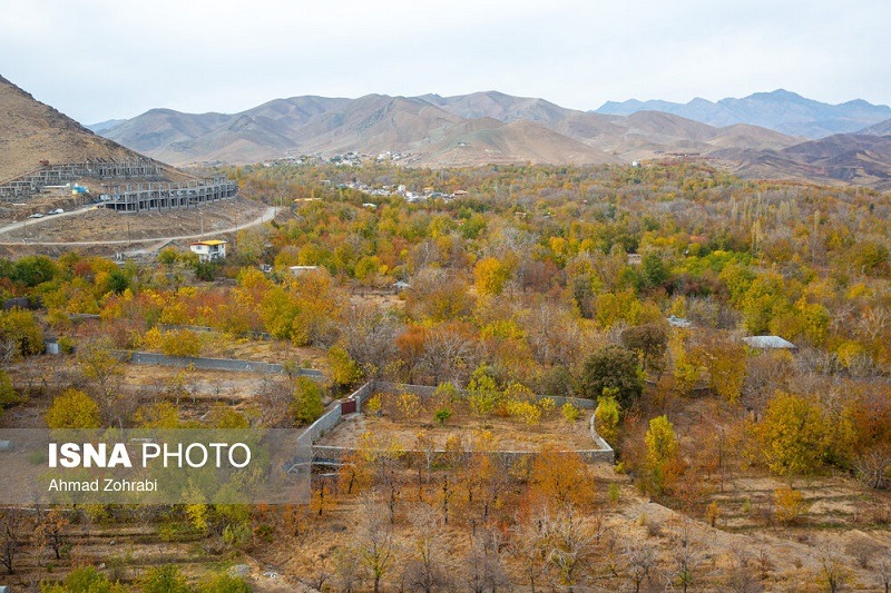 طبیعت پاییزی روستای «نایه» قم +تصاویر