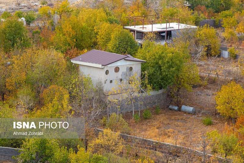 طبیعت پاییزی روستای «نایه» قم +تصاویر