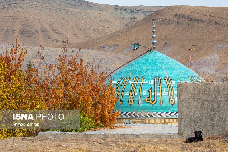 طبیعت پاییزی روستای «نایه» قم +تصاویر