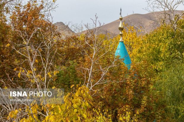 طبیعت پاییزی روستای «نایه» قم +تصاویر