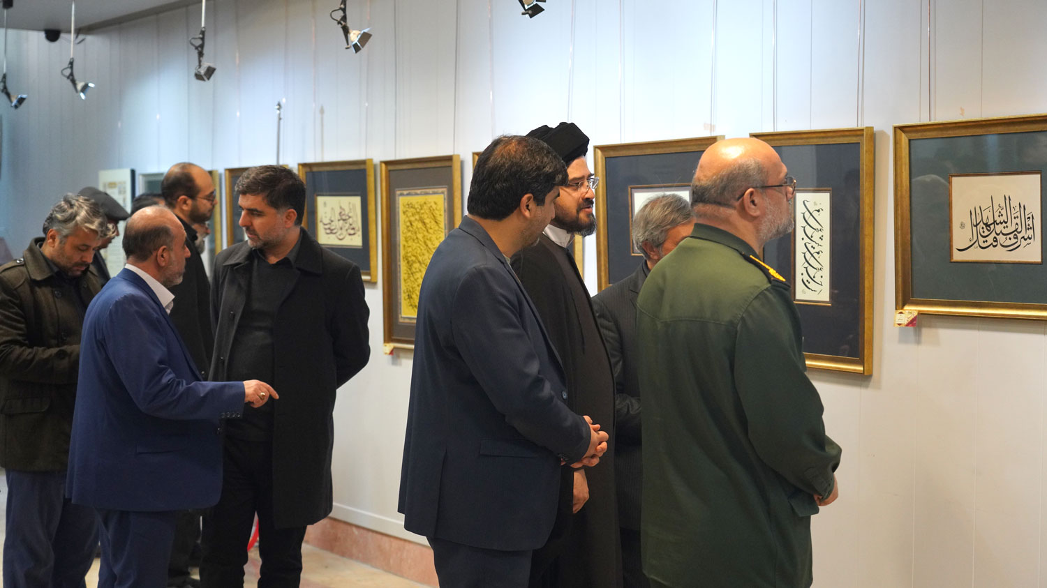 برپایی نمایشگاه خوشنویسی «خط سرخ» در نگارستان اشراق