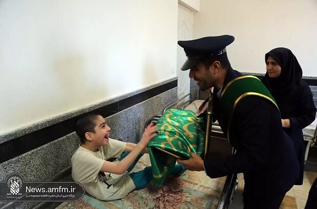سفیران کریمه مهمان معلولان مرکز توان‌بخشی رضوی شدند+ تصاویر
