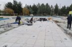 احداث آب‌نمای خشک موزیکال در بوستان هاشمی قم
