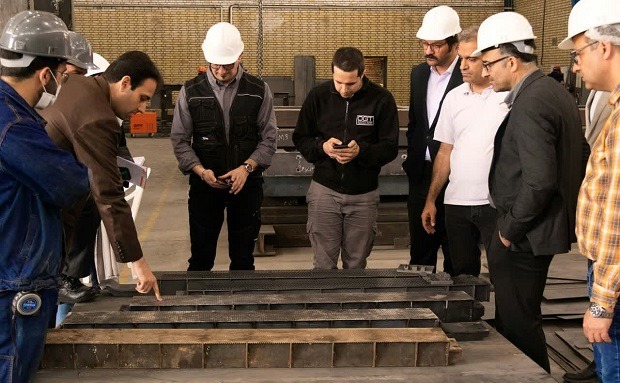 ساخت تونل حرارتی خط تولید پشم شیشه برای اولین‌بار در ایران