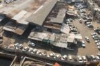 تخریب سه باب مغازه در میدان میوه‌وتره‌بار شهید مطهری