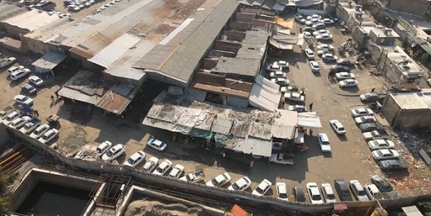 تخریب سه باب مغازه در میدان میوه‌وتره‌بار شهید مطهری