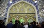 آیین غبارروبی حرم به مناسبت «روز خبرنگار»