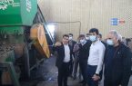 بازدید کارکنان شهرداری از مجتمع پردازش پسماند البرز