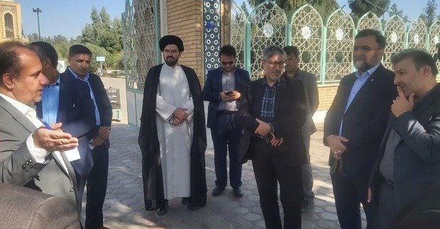 بازدید مدیران شهری از عوارضی قم تهران