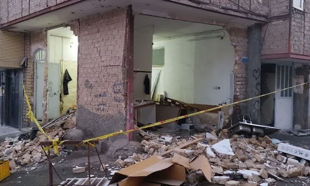 انفجار منزل مسکونی در خیابان یزدانشهر قم