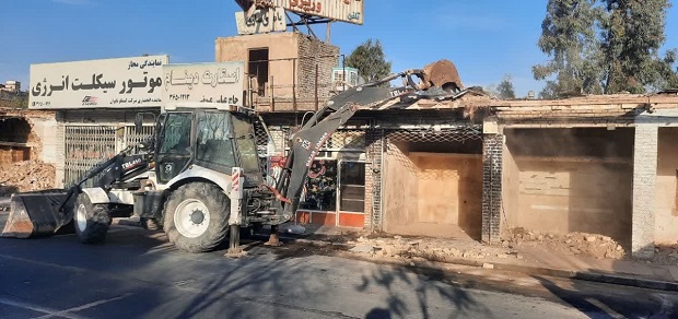 تملک مغازه‌های قبرستان نو در گام نهایی/ ۷۰ مغازه تخریب شد