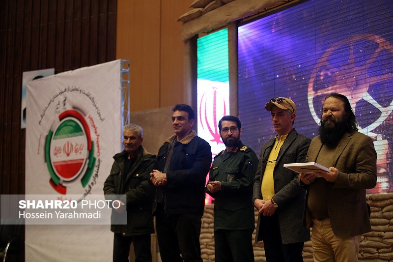 تصاویر/ آیین اختتامیه پنجمین جشنواره فیلم بسیج استان قم