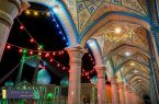 چراغانی ۲۰ کیلومتری مسجد جمکران در نیمه شعبان +تصاویر