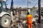 تخریب و جابه‌جایی ساختمان پلیس راهور شهید غفاری