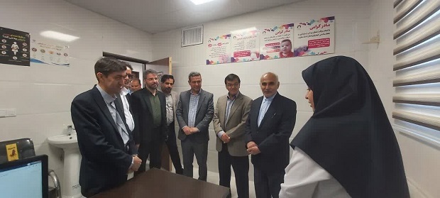 افتتاح خانه بهداشت دو روستای قم در سفر استانی هیئت دولت
