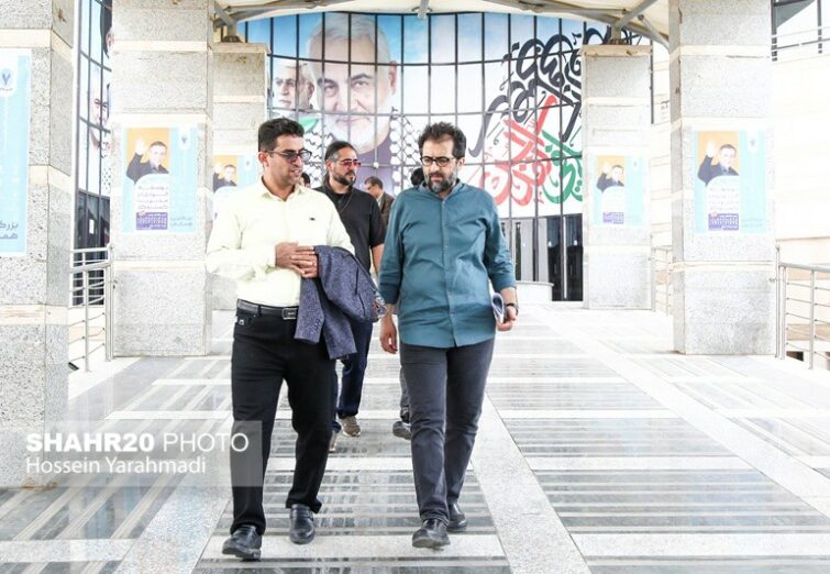 تصاویر/ بازدید بهروز شعیبی از تالار فرهنگ و هنر قم